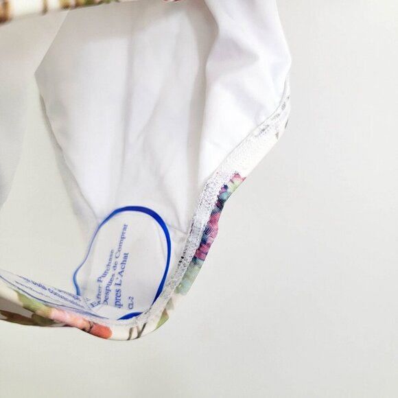 Camilla Rouched Side Onepiece Swimsuit in Friends with Frescos Small - Picture 10 of 12